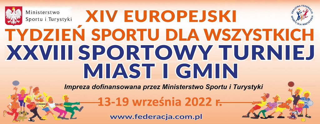 XIV Europejski Tydzień Sportu dla Wszystkich - XXVIII STMiG 2022